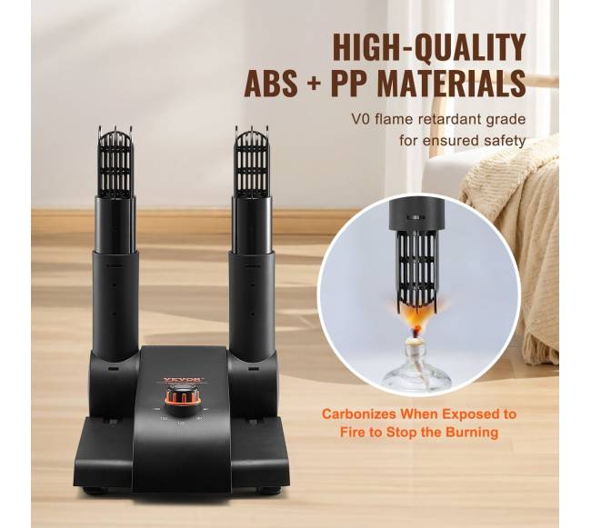 Kompaktiškas batų džiovintuvas su pūtikliu3