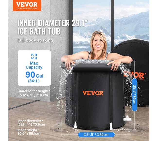 Atletų šalto vandens terapijos vonia1