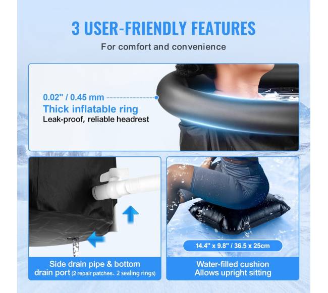 Atletų šalto vandens terapijos vonia3