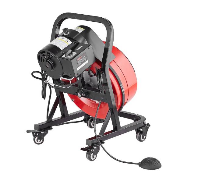 Vamzdynų valymo įrenginys su ratukais0