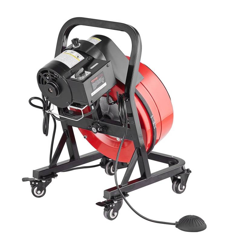 Vamzdynų valymo įrenginys su ratukais0