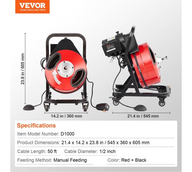 Vamzdynų valymo įrenginys su ratukais6