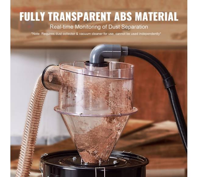 Cikloninis dulkių separatorius su 50L talpa2