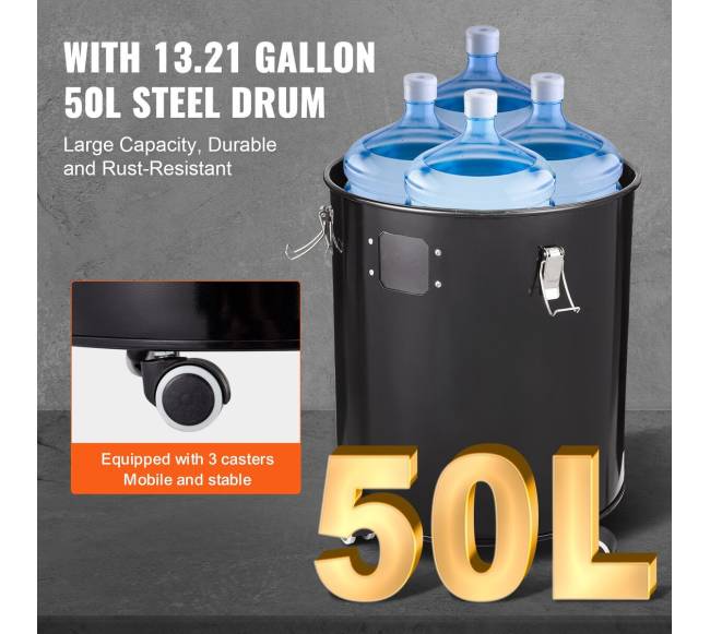 Cikloninis dulkių separatorius su 50L talpa4