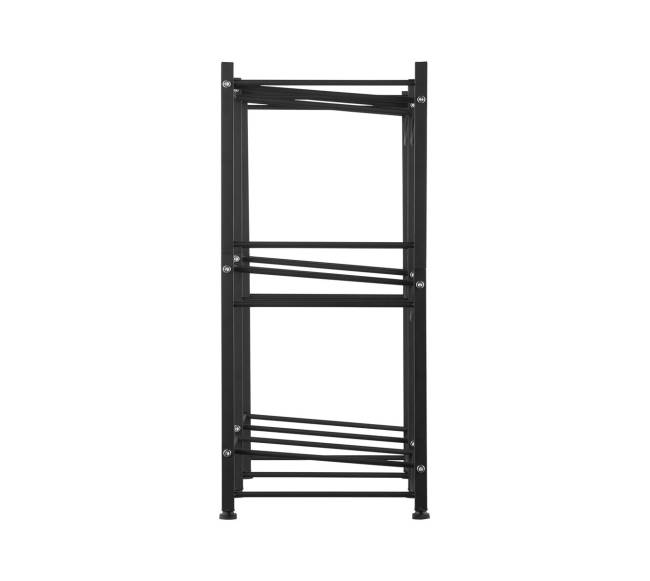 Trijų aukštų vandens butelių laikiklis 6 talpai9