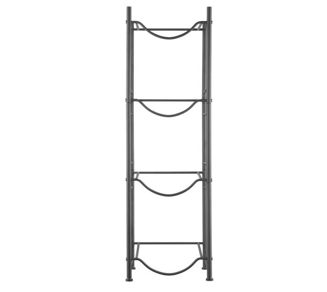 4 lygmens juodas stovinčių vandens butelių laikiklis10