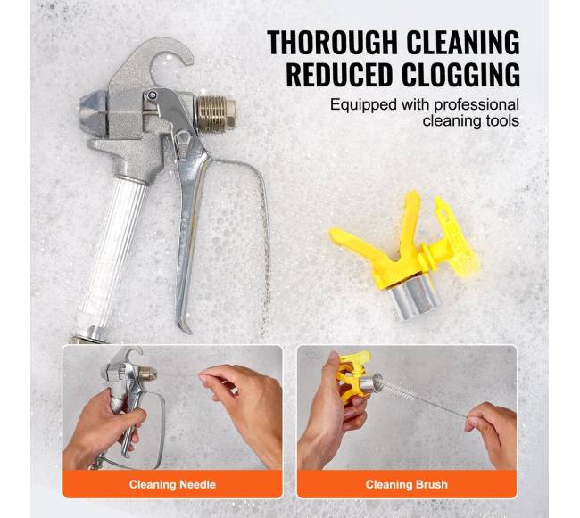 Elektrinis vežimėlis beorio dažų purkštuvas5