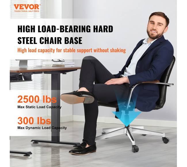 Biuro kėdės pagrindo keitimas 2500 kg1