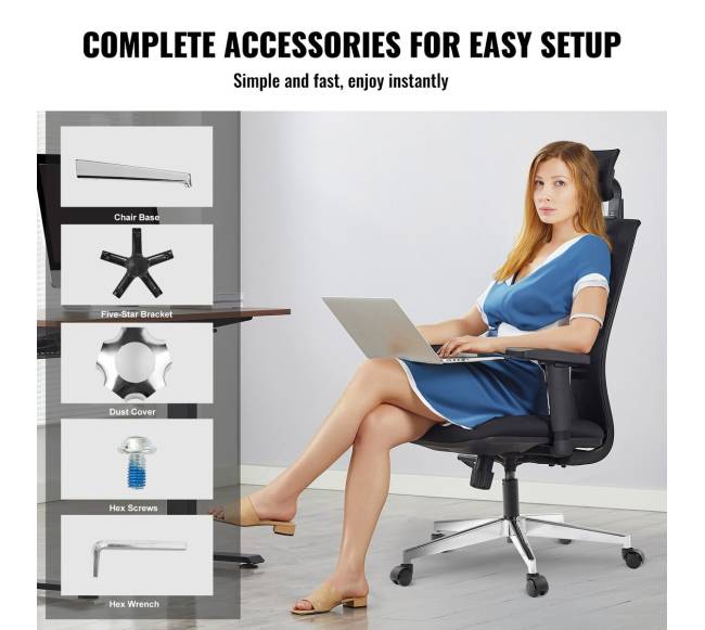 Biuro kėdės pagrindo keitimas 2500 kg5