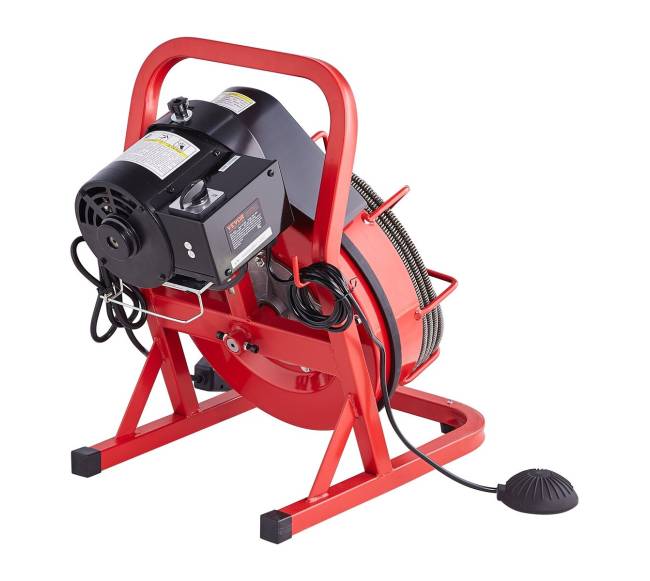 75 ft ilgio kanalų valymo mašina su pjūkleliais0