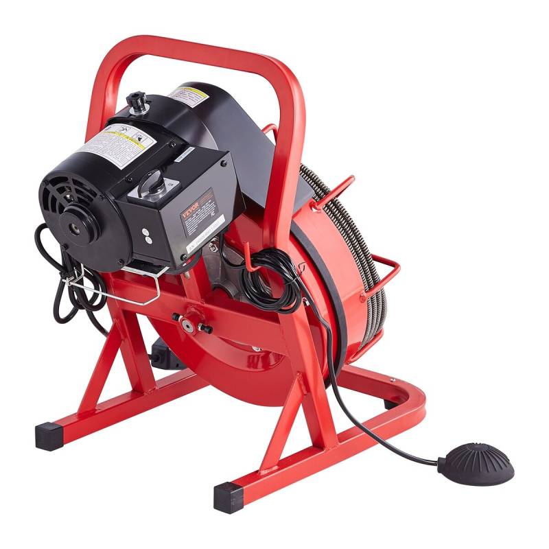 75 ft ilgio kanalų valymo mašina su pjūkleliais0