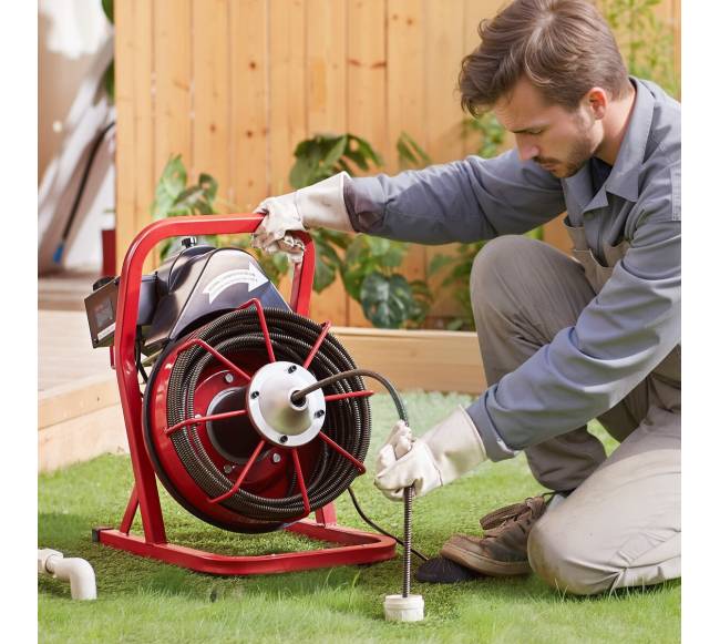 75 ft ilgio kanalų valymo mašina su pjūkleliais7