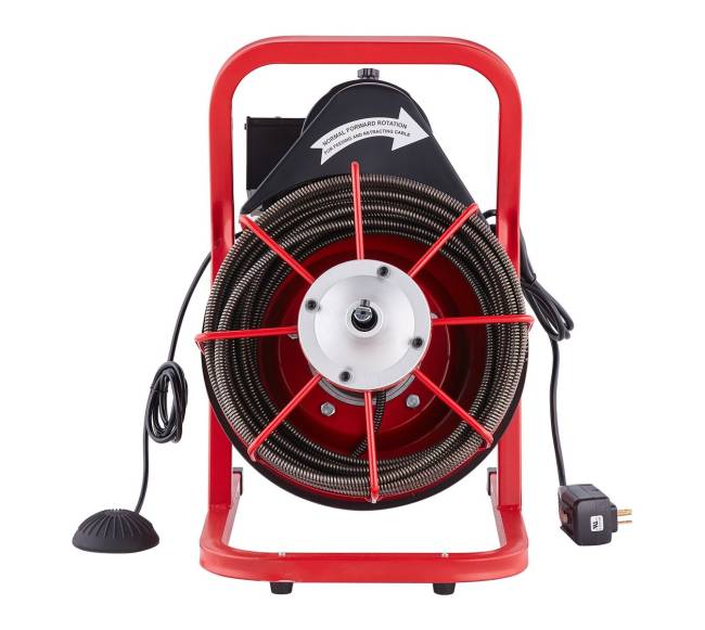 75 ft ilgio kanalų valymo mašina su pjūkleliais9