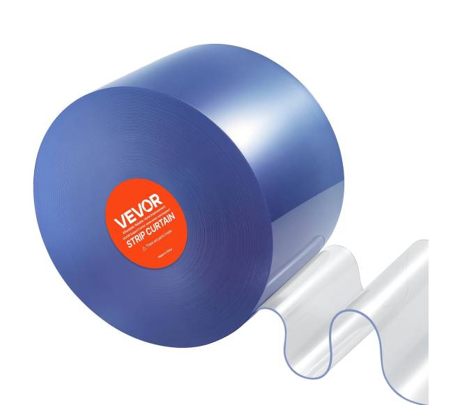 PVC juostos durų uždanga 45.72 m x 20 cm9