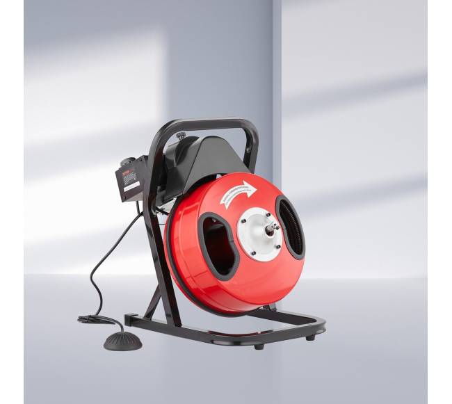 50ft ilgio kanalizacijos valiklis su 4 pjovikliais7