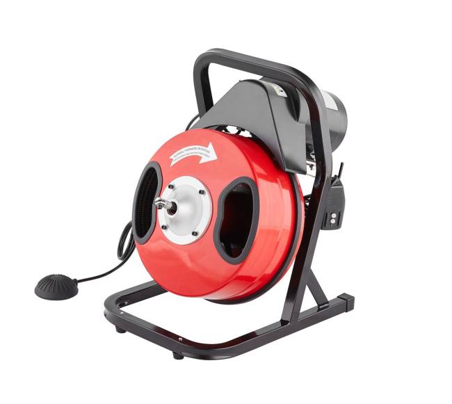 50ft ilgio kanalizacijos valiklis su 4 pjovikliais8