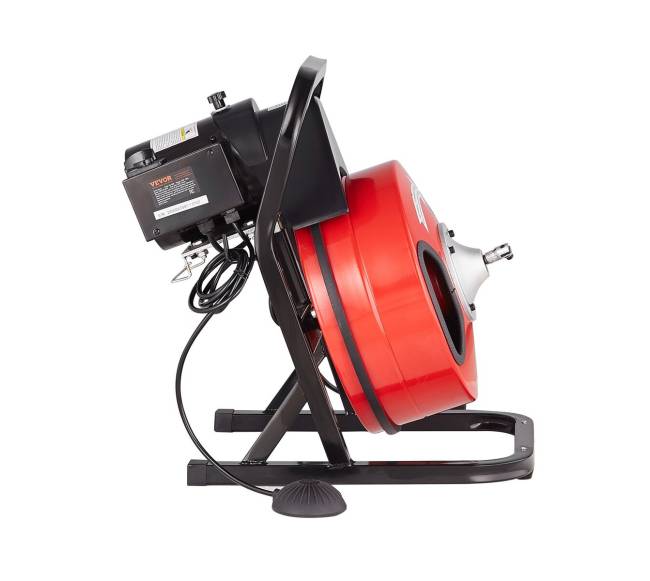 50ft ilgio kanalizacijos valiklis su 4 pjovikliais10