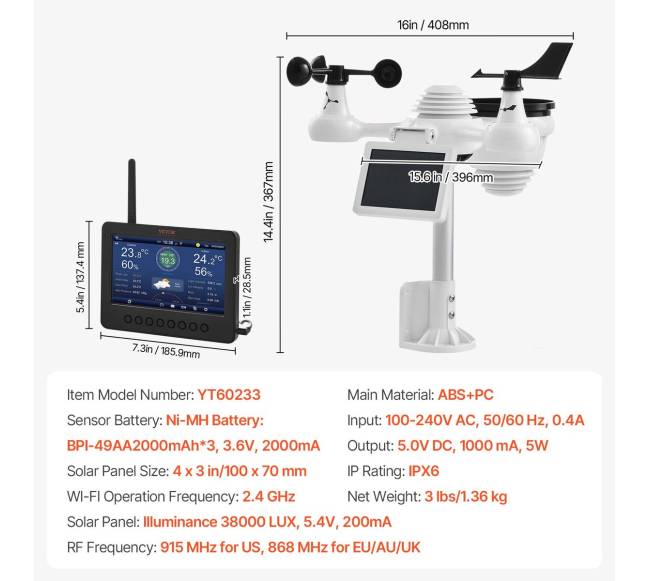 7-in-1 Wi-Fi orų stotelė su ekranu6