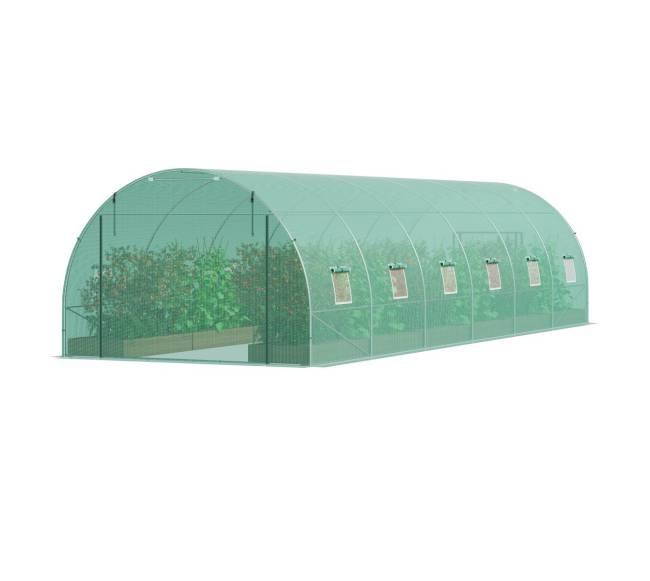 Tunelinė šiltnamio konstrukcija 890x295x198 cm9