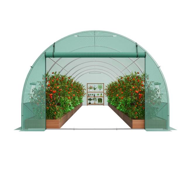 Tunelinė šiltnamio konstrukcija 890x295x198 cm10