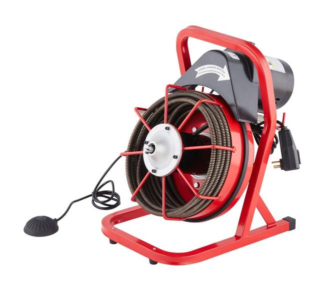 Kanalizacijos valymo mašina su 15 m sraige8