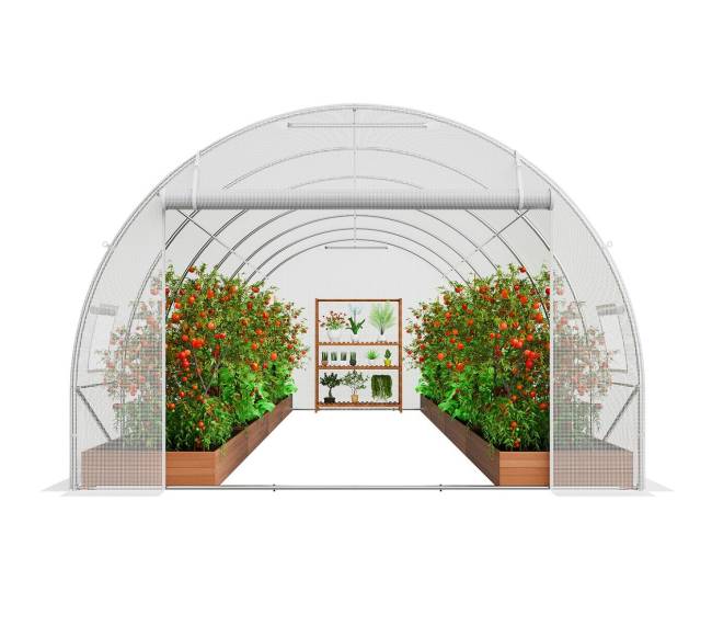 Šiltnamis su tuneliu 590x295x198 cm10