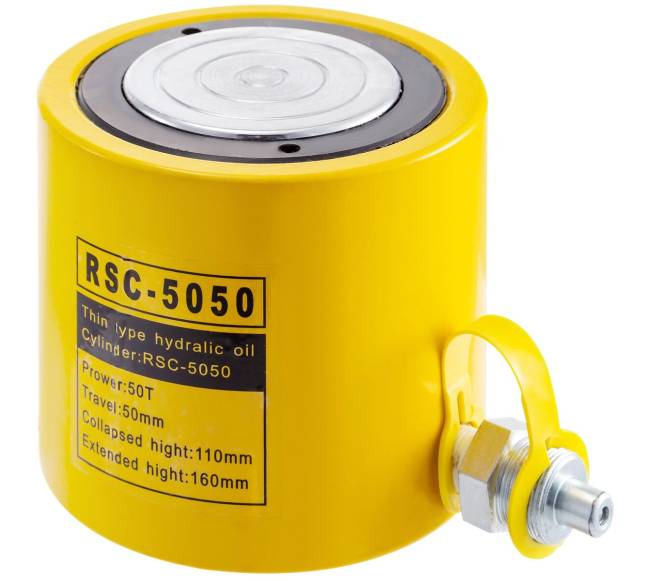 50 tonų hidraulinis cilindras su 50 mm eiga8
