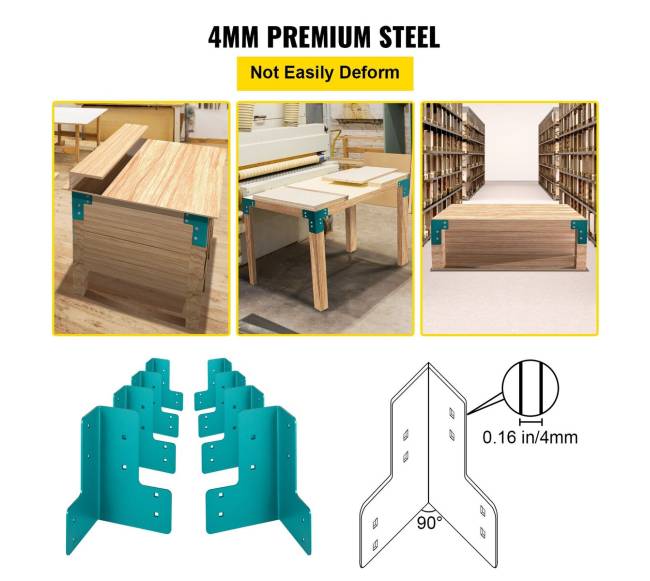 8 vnt. darbastalio kampų laikiklių rinkinys1