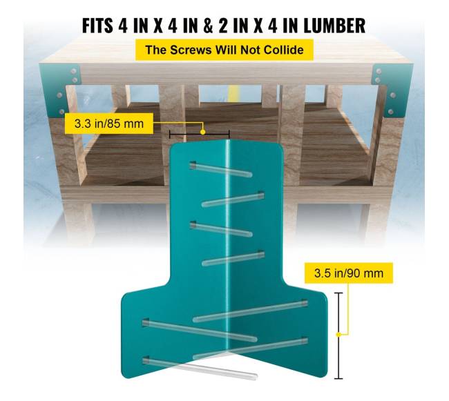 8 vnt. darbastalio kampų laikiklių rinkinys2