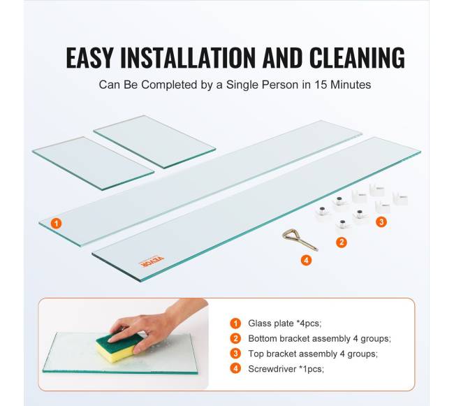 Grilio apsauga nuo vėjo iš grūdinto stiklo3