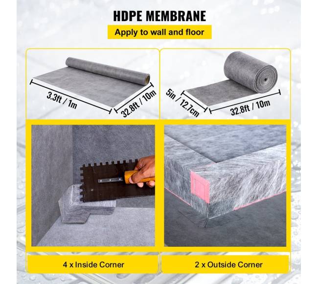 Vandeniui atsparus dušo rinkinys su centrine nutekėjimu4