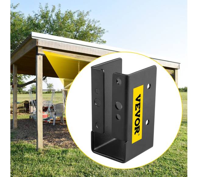 Paslėptas flanšinis sijos laikiklis 24vnt 2x4 medienai7