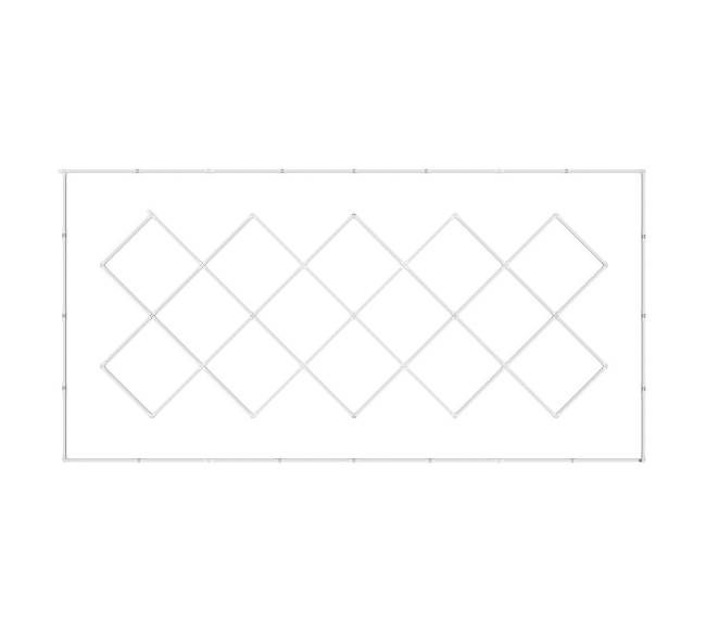 Kvadratiniai LED garažo žibintai 88000LM8