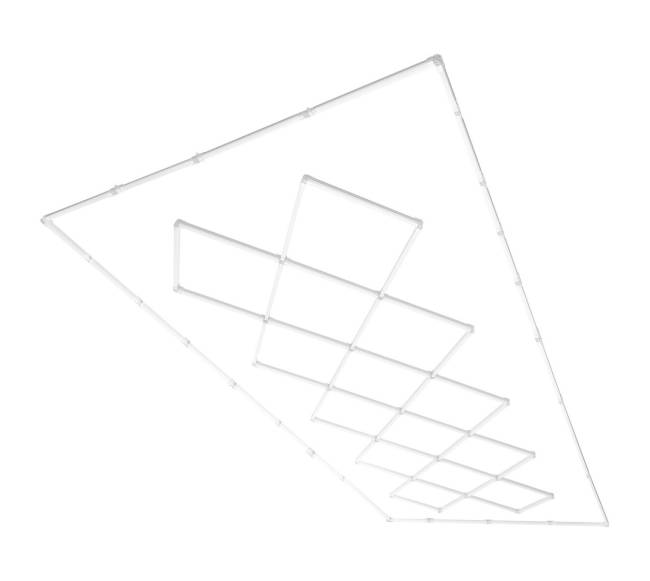 Kvadratiniai LED garažo žibintai 88000LM9