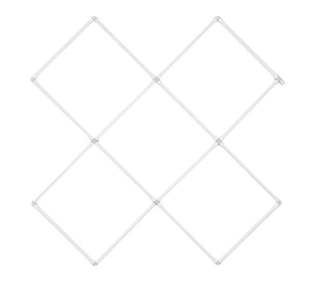 Kvadratinės LED garažo šviestuvai 22000LM8