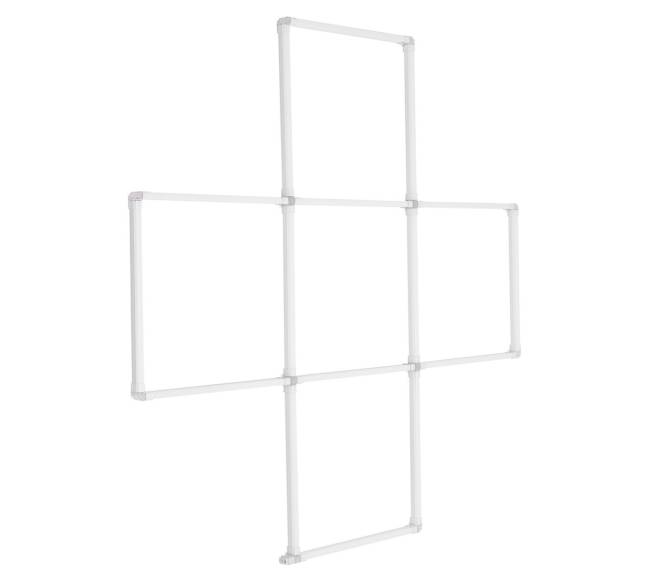 Kvadratinės LED garažo šviestuvai 22000LM10