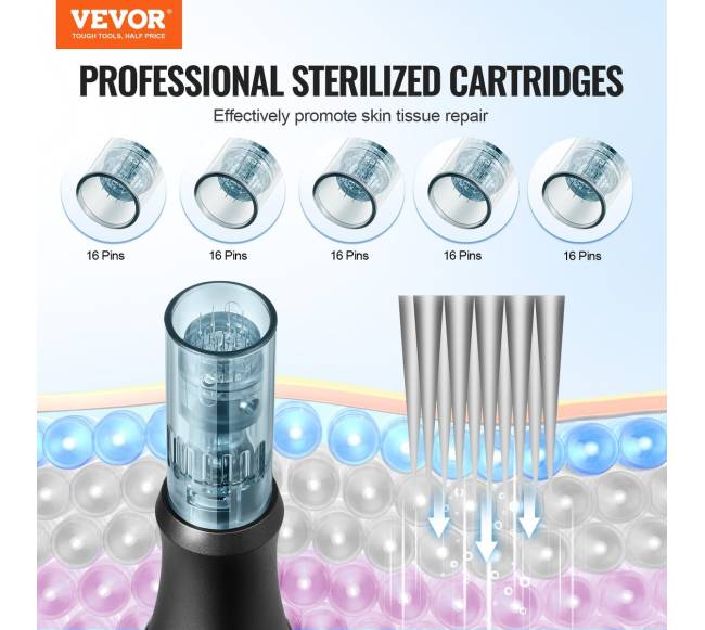 Mikroadatinis mikroįrankis su 5 adatomis1