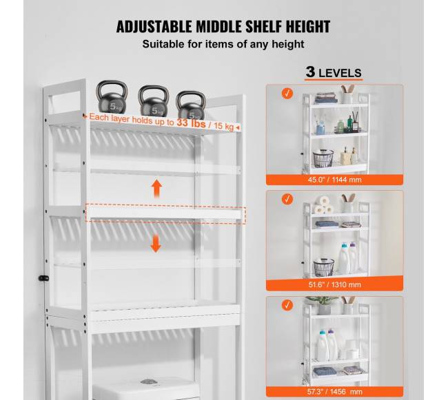 Voniai skirta trijų aukštų lentyna2