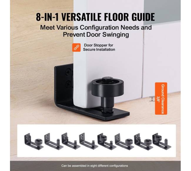 Medinė ir stiklinė stumdomų durų rinkinys4