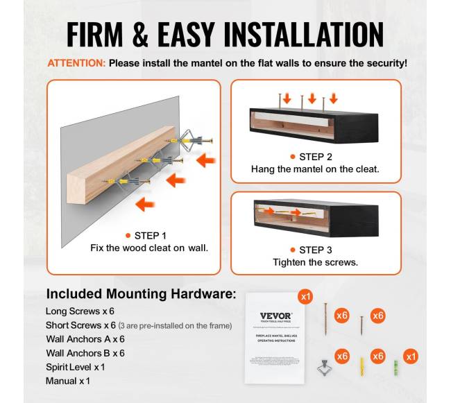 Medinis židinys lentyna 122 cm ekspreso4