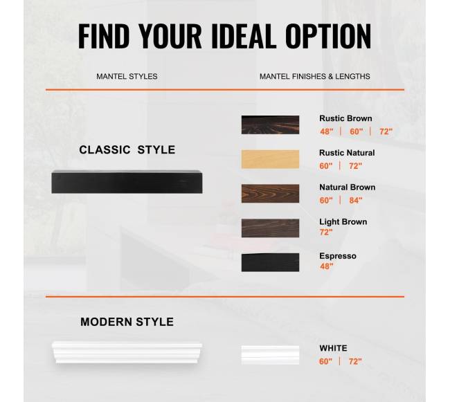 Medinis židinys lentyna 122 cm ekspreso5