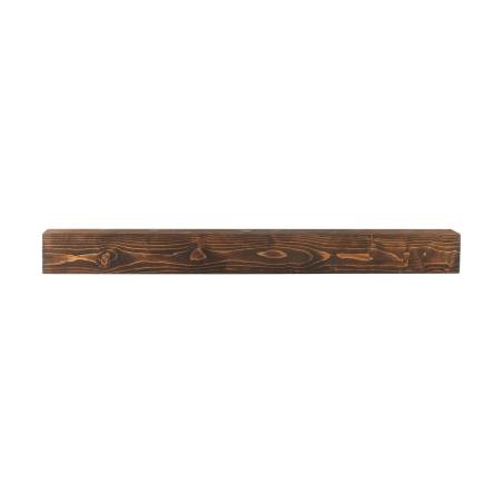 Židinio medinė lentyna 213 cm, ruda0
