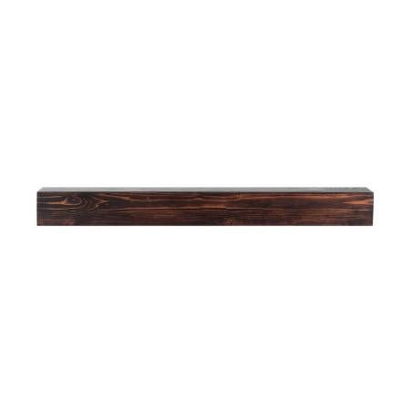 Židinio lentyna medinė rústinė 48 cm ruda0