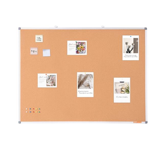 122x91 cm kamštinė lenta su smeigtukais8