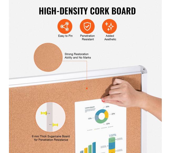 uždara skelbimų lenta su aliuminio rėmu3