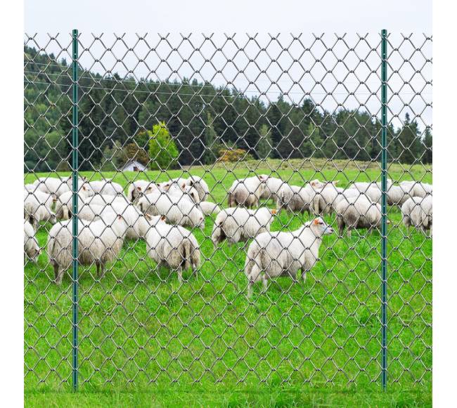 2,1 m ilgio metalo tvoros stulpų rinkinys, 10 vnt.7