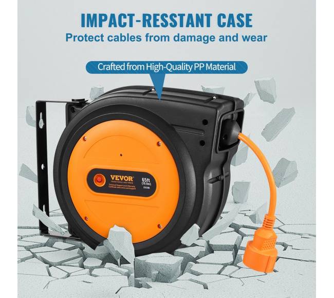 Ištraukiamas prailginimo laidas 19m 1600W4