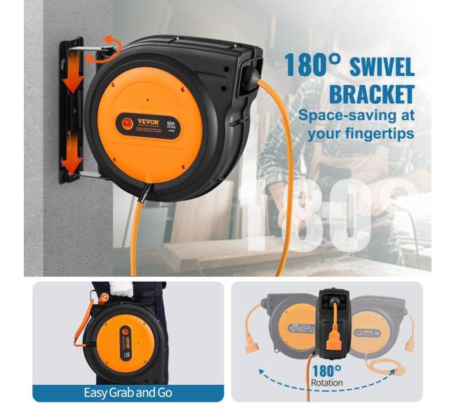 Ištraukiamas prailginimo laidas 19m 1600W5