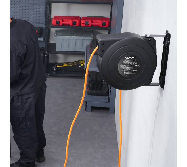 Ištraukiamas prailgintuvo ritinys 15 m 1000W7