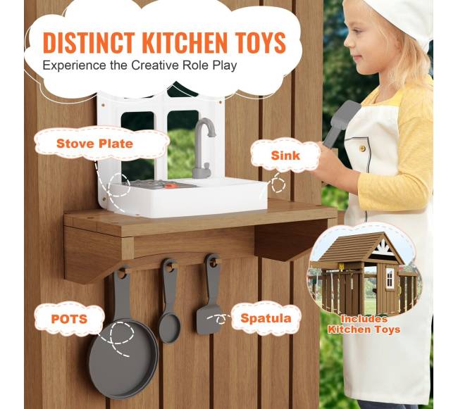 Medinė sūpynių aikštelė su čiuožykla4